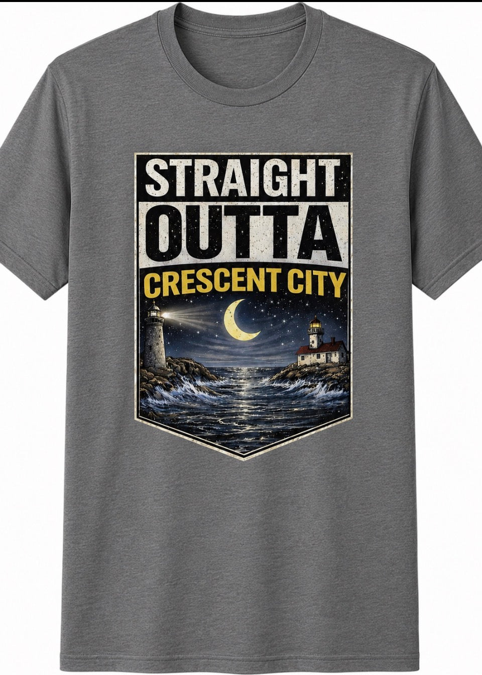 STRAIGHT OUTTA CRESCENT CITY SHORT SLEEVE T-SHIRT