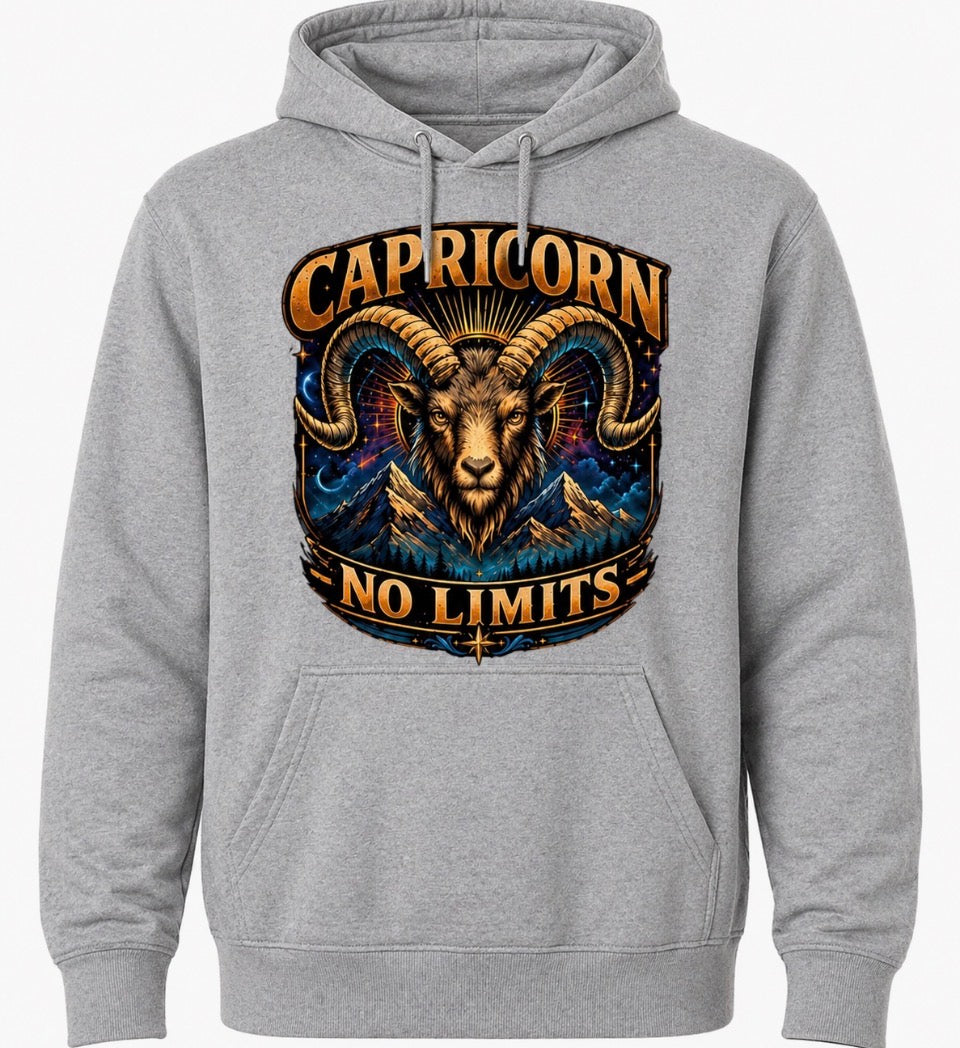 CAPRICORN GRAPHIC RAM- HOODIE