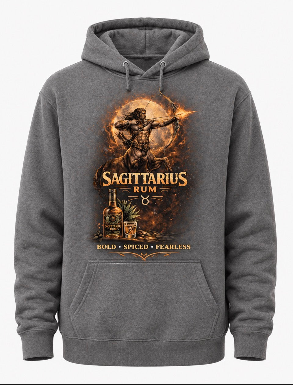 SAGITTARIUS RUM-HOODIE