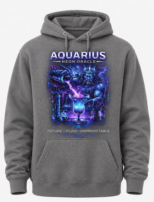 AQUARIUS NEON ORACLE HOODIE