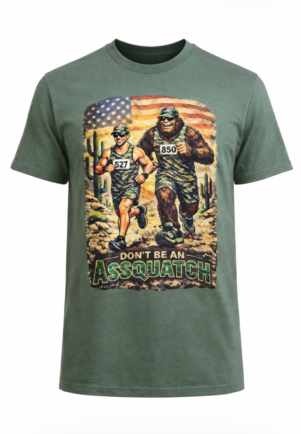 DON'T BE AN ASSQUATCH -SHORT SLEEVE T-SHIRT