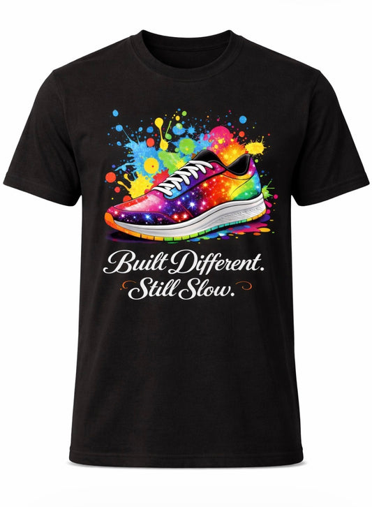 PAINT SPLASH SNEAKER-SHORT SLEEVE T-SHIRT