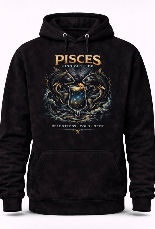 PISCES MIDNIGHT TIDE HOODIE