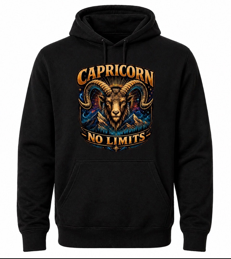 CAPRICORN GRAPHIC RAM- HOODIE
